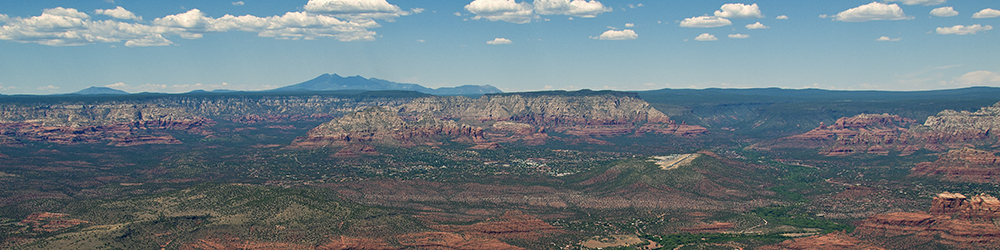 Sedona arial view