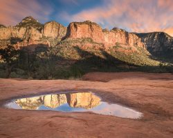 red-rock-reflection-by-mickey-pullen